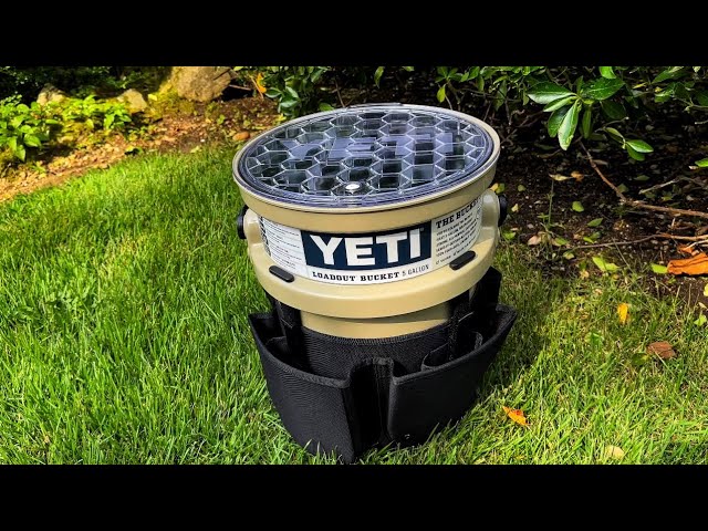 YETI Loadout 5-Gallon Bucket Impact Resistant Bucket & Lid - MAKES GREAT  GIFT🎁