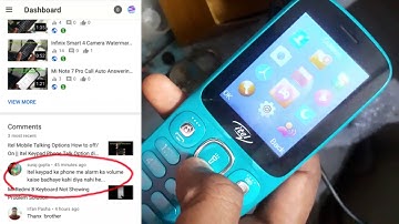 Itel Keypad Phone Alarm and Ringtone Volume How to Set || Itel Keypad Phone Volume Settings