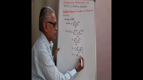 sin(ix)= i sin hx #Shorts