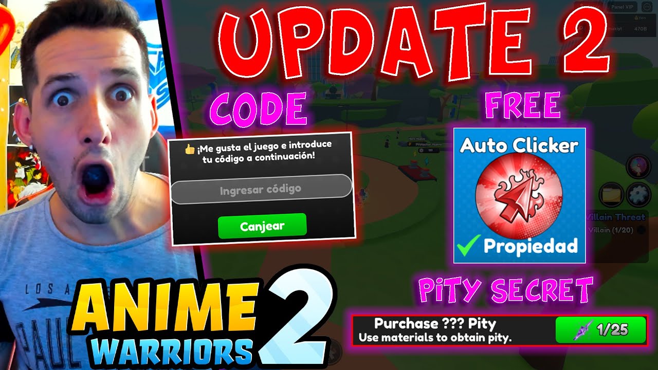 NEW CODES* [UPD10+2X🍀] Anime Warriors Simulator 2 ROBLOX