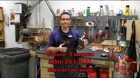 How to replace Dyson Big Bin Runner for Dyson V10 V11 by Classic Vacuum