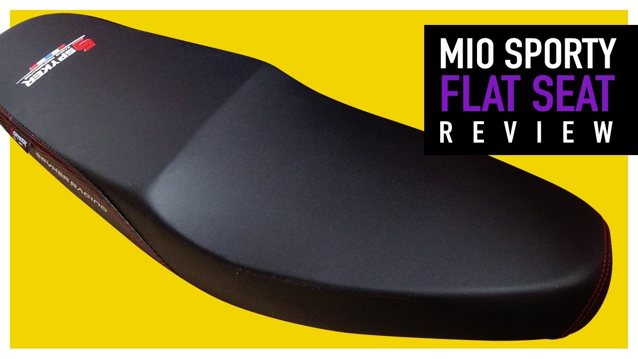 Mio Sporty Flat Seat Review YouTube