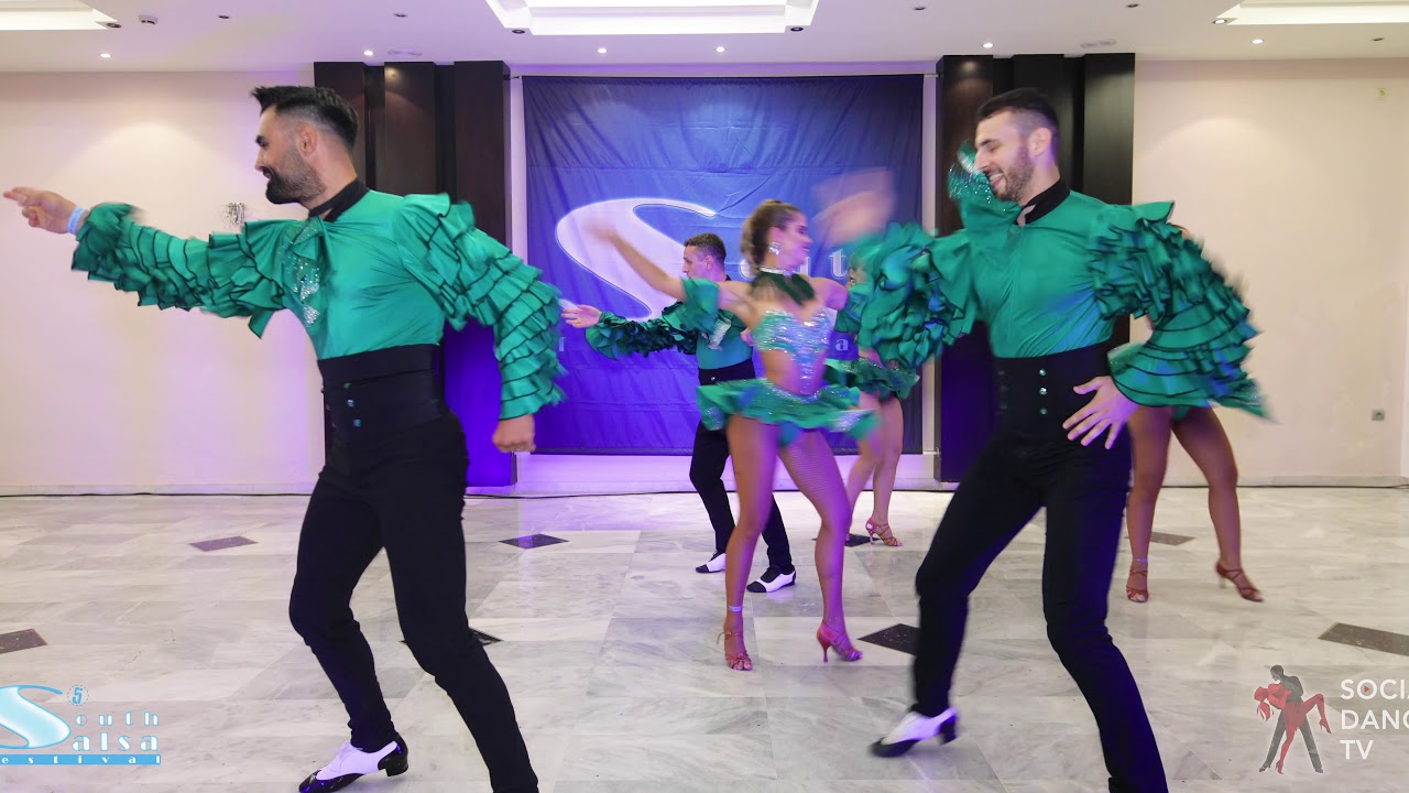 Dimitris y Su Secta - Salsa Show | 5th South Salsa Festival 2019 (Greece) bachata dance