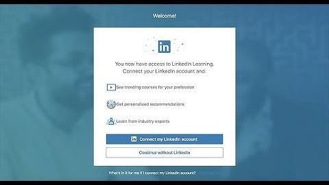 How to Access LinkedIn Learning Through eCampus