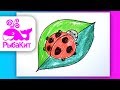 Как нарисовать БОЖЬЮ КОРОВКУ / How to draw a LADYBUG