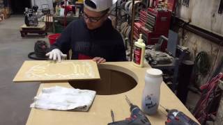 Ported Box Build For 2-18 Obsidian Audio V2D2 Subs