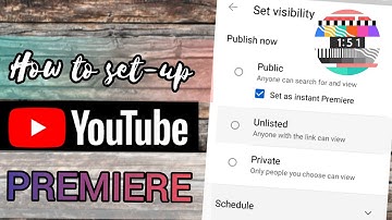 PAANO MAG SET NG PREMIERE SA YOUTUBE GAMIT ANG CELLPHONE UPDATED 2021 STEP BY STEP TUTORIAL