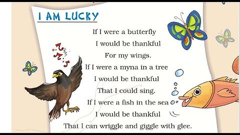 Marigold English Class 2 | Unit 2 | Ch 4 | I AM LUCKY, Kang has a dream, Complete these sentences
