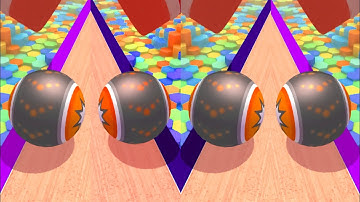 Uncovering the Secrets of Action Balls Epic Race  vs Reverse #8