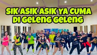 SIK ASIK ASIK YA CUMA DI GELENG GELENG | ZUMBA LOVERS ISIMU | TIKTOK VIRAL | CHOREO ZIN CHICIE