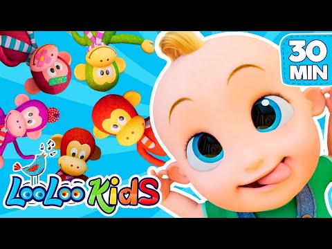 Channelwall-Five Little Monkeys and more LooLoo KIDS Nursery Rhymes and Children`s Songs