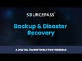 Disaster Recovery Planning | A Digital Transformation Webinar by Sourcepass