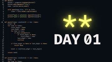Advent of Code 2023 - Day 1 Solution Walkthrough (Python)