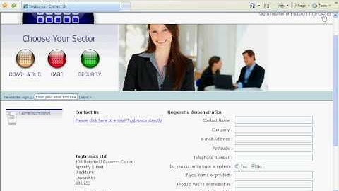 Home Care Software - Tagtonics Contact Us