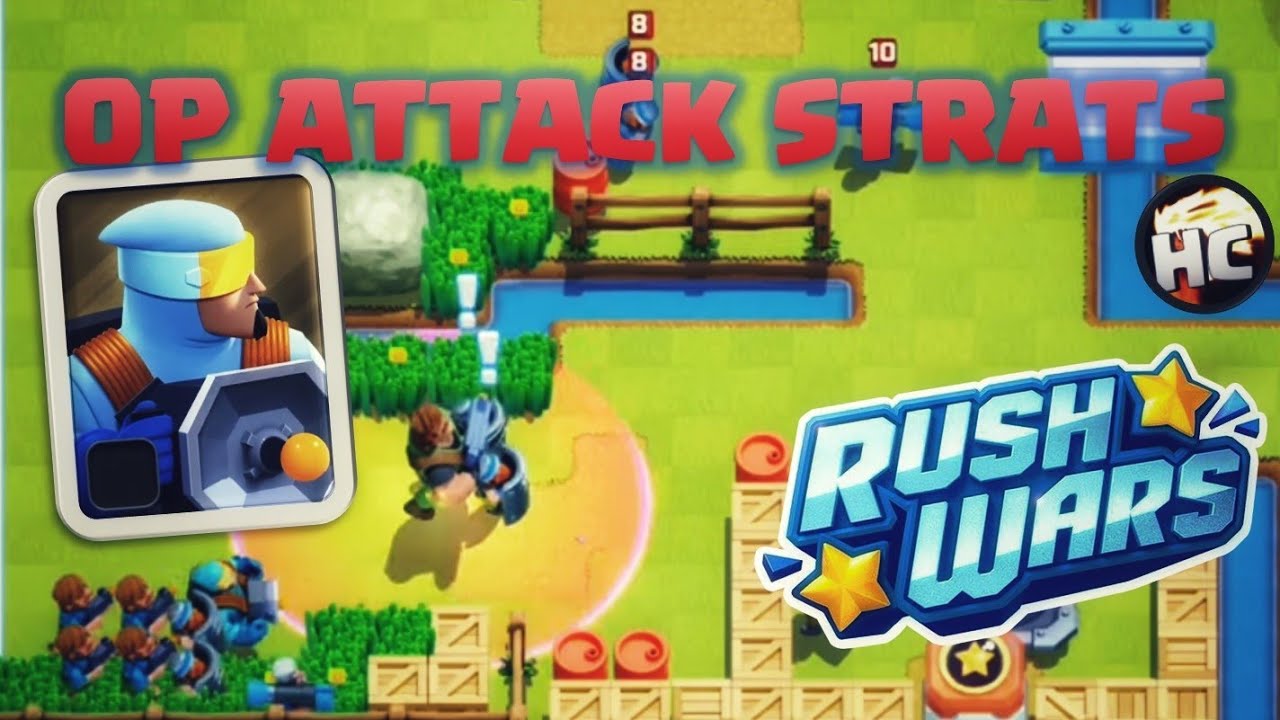 Best Attack Comp HQ4 Rush Wars - 3 Star Strategy!