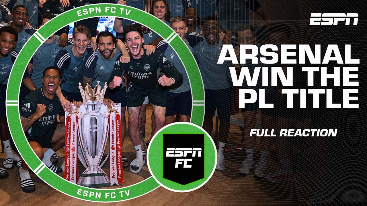 ‘THE BEST SIDE IN ENGLAND!’ 🏆 Reacting to Arsenal’s Premier League title win | ESPN FC