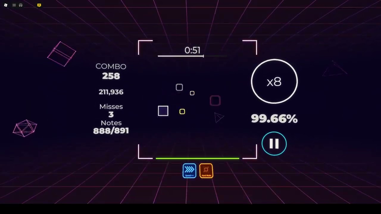 Roblox Sound Space | Adrenaline 99.49% (S+++ Hardmode)