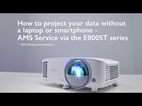 [How to] Access Files via AMS with BenQ Smart Projector