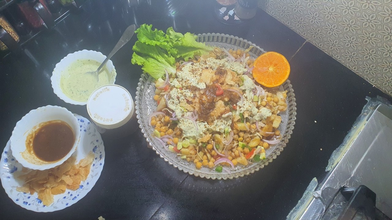 Protein  sy bharpur  Aloo  Chana Chat  Recipe  | amli aloo bukhray ke Chatni  ke Recipe | Himenfoods