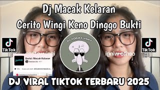 DJ CERITO WINGI KENO DINGGO BUKTI AKU SETIA SETENGAH MATI || DJ MACAK KELARAN VIRAL TIKTOK TERBARU