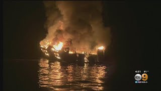 Search For Survivors Continues After Deadly Boat Fire Off Santa Cruz Island