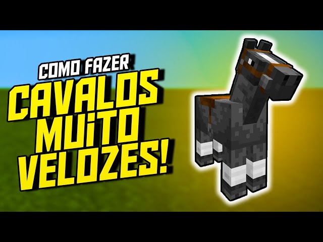 Como reproduzir cavalos em Minecraft