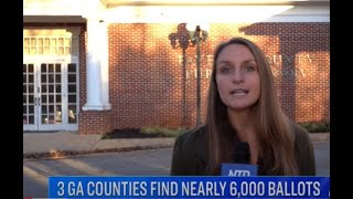 6000 uncounted ballots found in 3 Georgia Counties