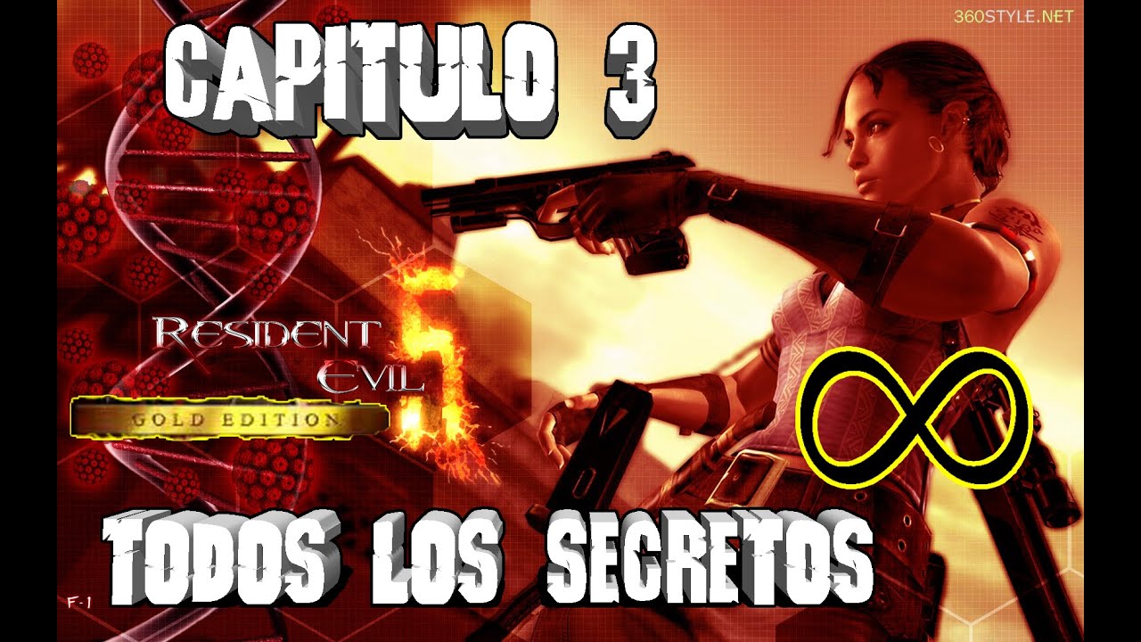 Resident Evil 5 Gold Edition | EL LOCO DE LA MOTOSIERRA | Capitulo 3 (TODOS LOS SECRETOS)