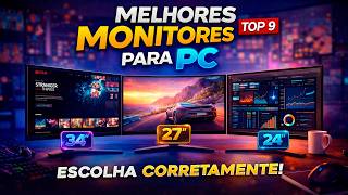 TOP 9 MELHORES MONITORES PARA PCs em 2026 (Confira o Melhor Monitor para PC)