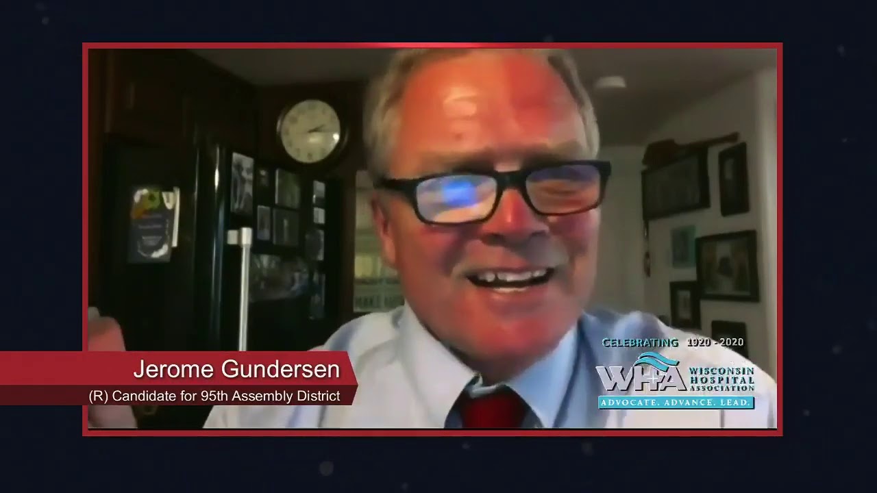 Campaign 2020 Jerome Gundersen (R) La Crosse 95th Assembly District
