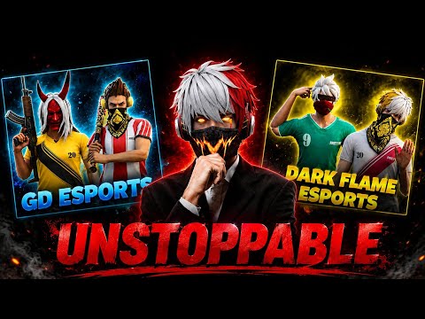 GD ESPORTS VS DARK FLAME ESPORTS 🤯 4 VS 4 MATCH 🔥 II FREE FIRE MAX
