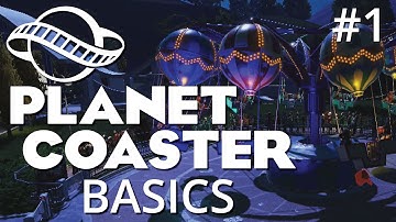 Planet Coaster [Alpha 0.1.2] - Building the Basics - Part 1