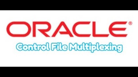 How To Multiplex a Control File using PFILE