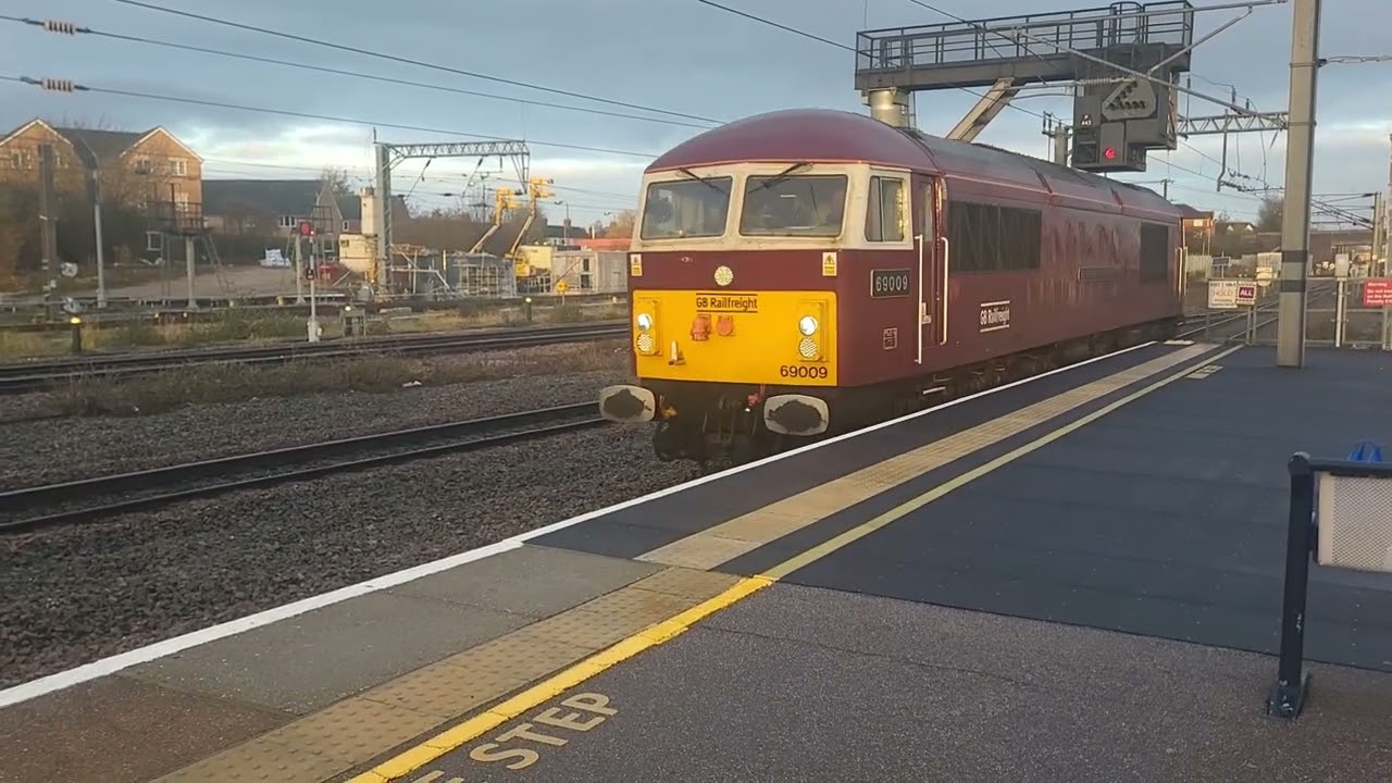 Trains at Peterborough 30th December 2025