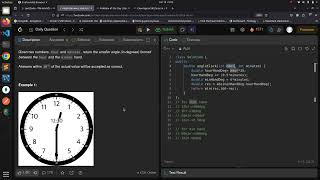 Leetcode 1344 | Angle Between Hands of a Clock
