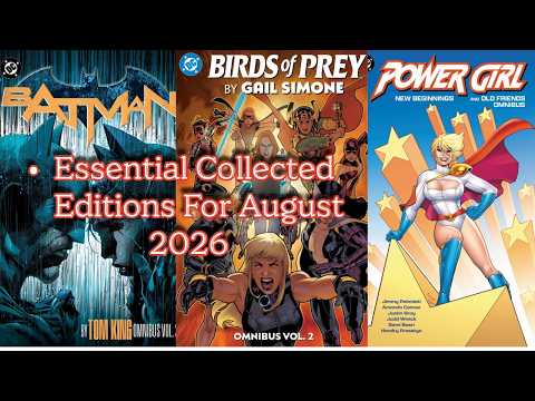 Essential Collected Editions for August 2026