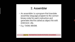 Unit II The art of assembly language programming