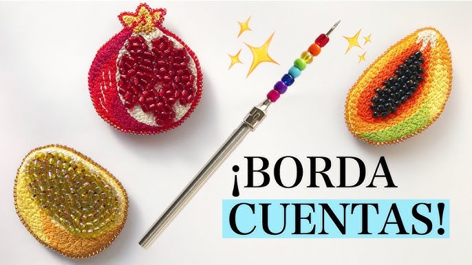 BORDADO CON AGUJA MÁGICA PRINCIPIANTES PUNCH NEEDLE EMBROIDERY