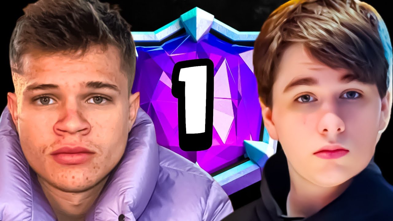 Jynxzi Watches Me Get TOP 1 in Clash Royale 🌎🏆