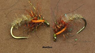 Fly Tying a Hare's Ear Summer Buzzer by Mak