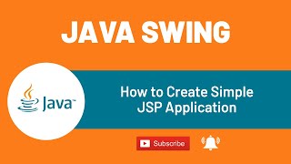 How to Create Simple JSP Application | Java Tutorial #14