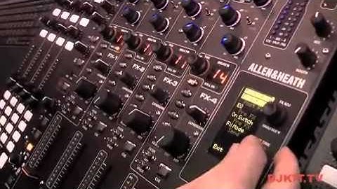Allen and heath xone DB-4 and K2 UPDATES @ BPM 2012 with DJkit.tv