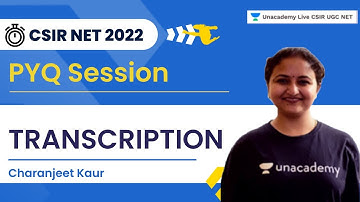 PYQ Session | Transcription | Charanjeet Kaur | CSIR UGC NET 2022