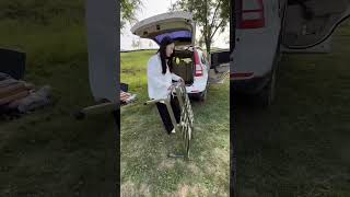 This SUV Folding Bed is a Game Changer for Car Camping 🚗💨#shorts