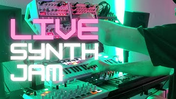 Live Synth Jam - Korg Volca, Arturia MiniFreak, DrumBrute Impact
