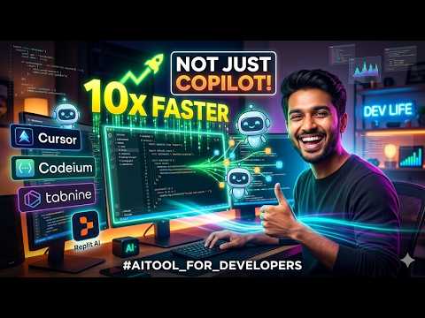 How I Code 10x Faster Using AI (Not Just GitHub Copilot) | #aitool_for_developers