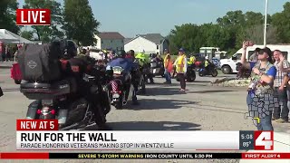 'Run For The Wall' stops in Wentzville