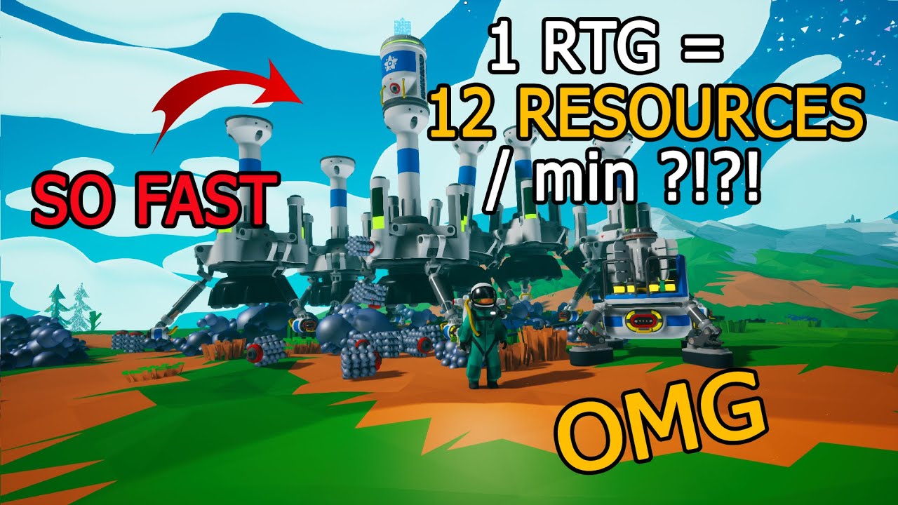 FASTEST FARM : 1 RESSOURCE / 5 SECONDES avec 1 GTR SEULEMENT