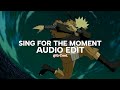 Sing For The Moment Eminem Edit Audio