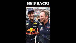 Ricciardo RETURNS to Red Bull for F1 2023